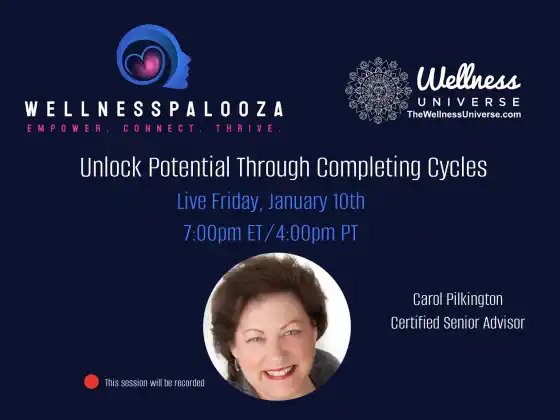 Wellnesspalooza 2025, tárja fel a potenciált a ciklusok teljesítésével, Carol Pilkington